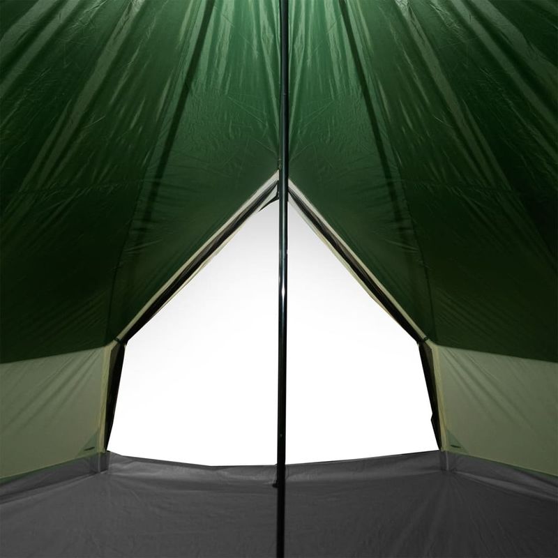 Sport si Outdoor - Camping - Corturi camping - Cort de familie Tipi pentru 6 persoane, verde, impermeabil - Infinity.ro