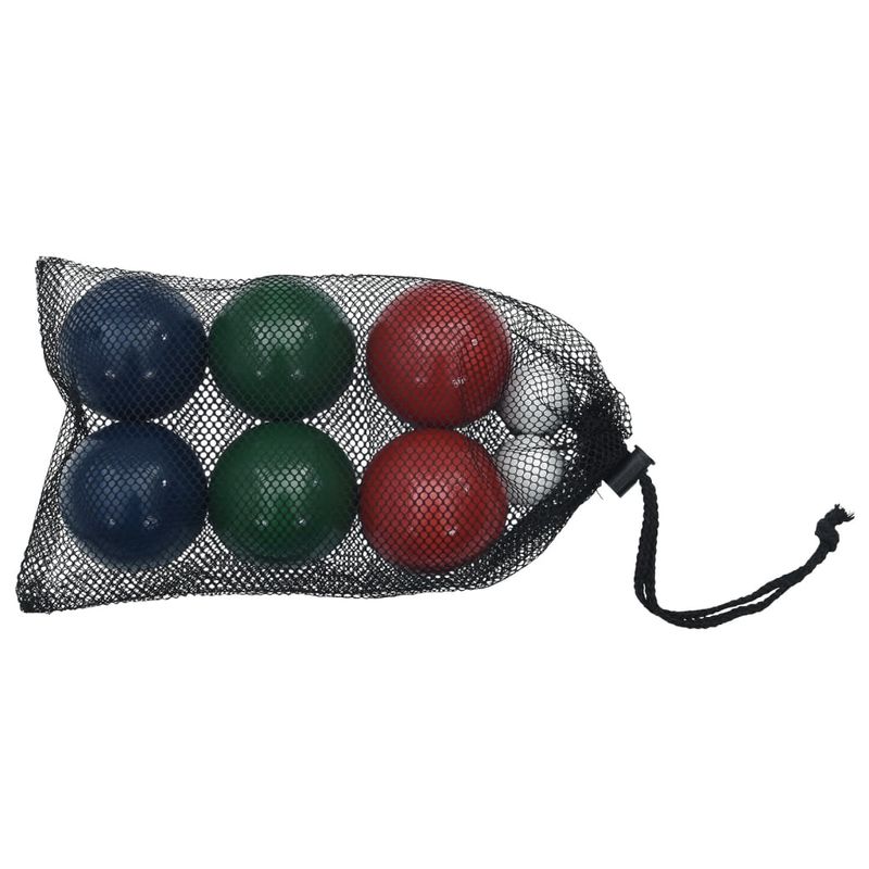 Sport si Outdoor - Accesorii si echipamente sportive - Alte accesorii sportive - Set mingi de bocce 8 piese geanta de transport lemn masiv pin - Infinity.ro