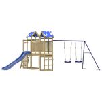Jucarii, Copii si Bebe - Jucarii si jocuri - Jucarii de exterior - Spatii de joaca si accesorii - Set de joaca pentru exterior, lemn de pin impregnat - Infinity.ro