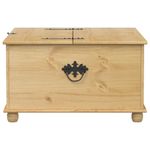 Casa si Gradina - Mobilier - Organizare si depozitare - Cutii depozitare - Cutie de depozitare „Corona”, 90x78x45 cm, lemn masiv de pin - Infinity.ro