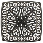 Casa si Gradina - Gradina si terasa - Mobilier exterior - Mese gradina - Masa de gradina, bronz, 53x53x53 cm, aluminiu turnat - Infinity.ro