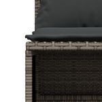 Casa si Gradina - Gradina si terasa - Mobilier exterior - Seturi mobila gradina - Set canapea de gradina cu perne, 4 piese, gri, poliratan - Infinity.ro