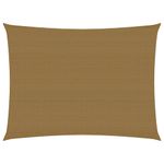 Casa si Gradina - Gradina si terasa - Umbrele si pavilioane - Umbrele - Panza parasolar, gri taupe, 3x4 m, HDPE, 160 g/m² - Infinity.ro