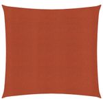 Casa si Gradina - Gradina si terasa - Umbrele si pavilioane - Umbrele - Panza parasolar, caramiziu, 5 x 5 m, HDPE, 160 g/m² - Infinity.ro