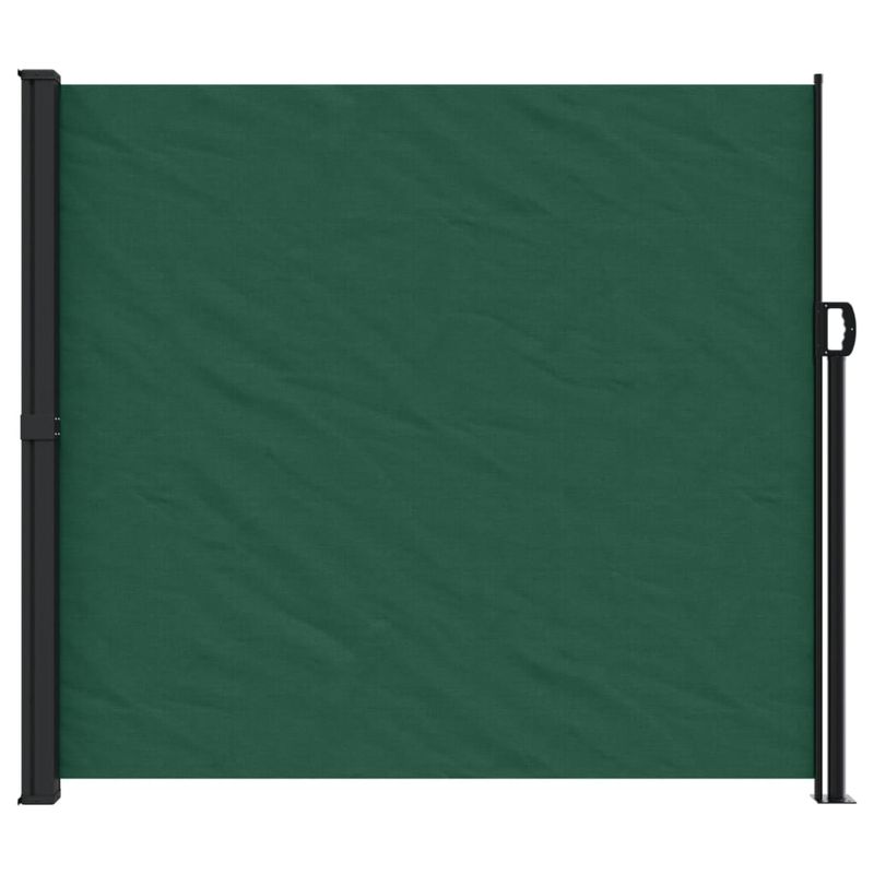 Casa si Gradina - Gradina si terasa - Umbrele si pavilioane - Umbrele - Copertina laterala retractabila, verde inchis, 180x600 cm - Infinity.ro