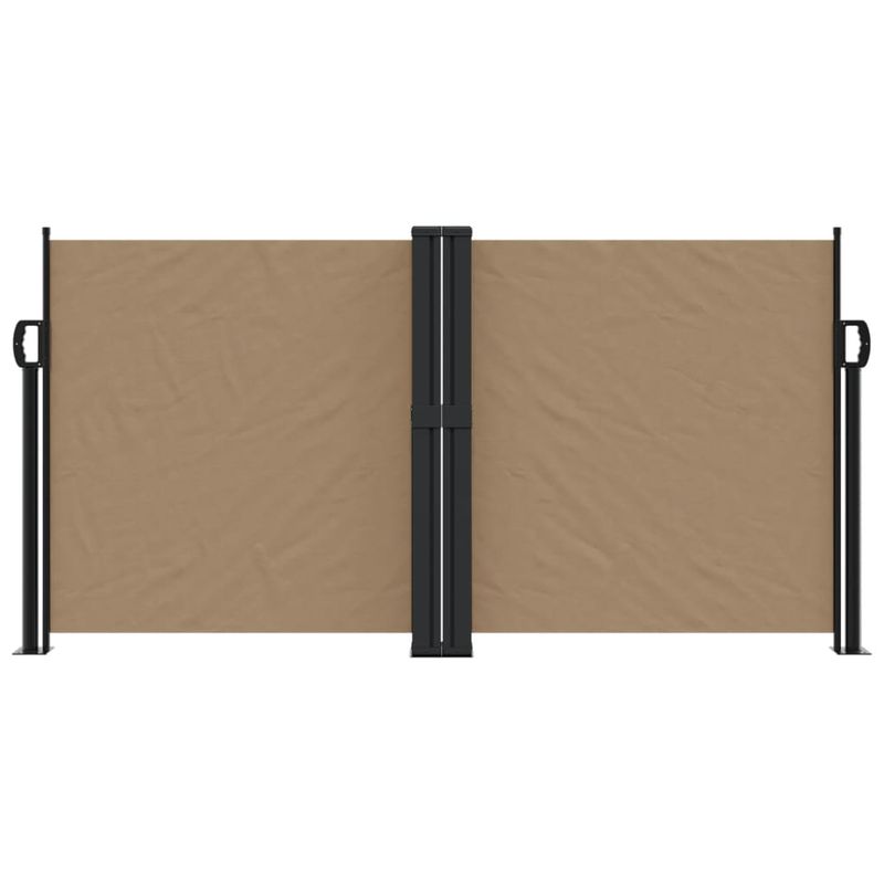 Casa si Gradina - Gradina si terasa - Umbrele si pavilioane - Umbrele - Copertina laterala retractabila, gri taupe, 120x1200 cm - Infinity.ro