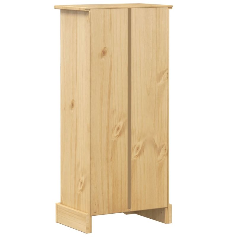 Casa si Gradina - Mobilier - Biblioteci si rafturi - Biblioteci - Biblioteca „Corona”, 46x29x100 cm, lemn masiv de pin - Infinity.ro