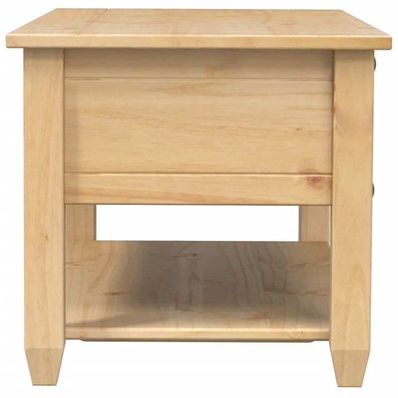 Casa si Gradina - Mobilier - Mese si birouri - Masute de cafea - Masuta de cafea cu sertare Corona, 100x48x45 cm, lemn masiv pin - Infinity.ro