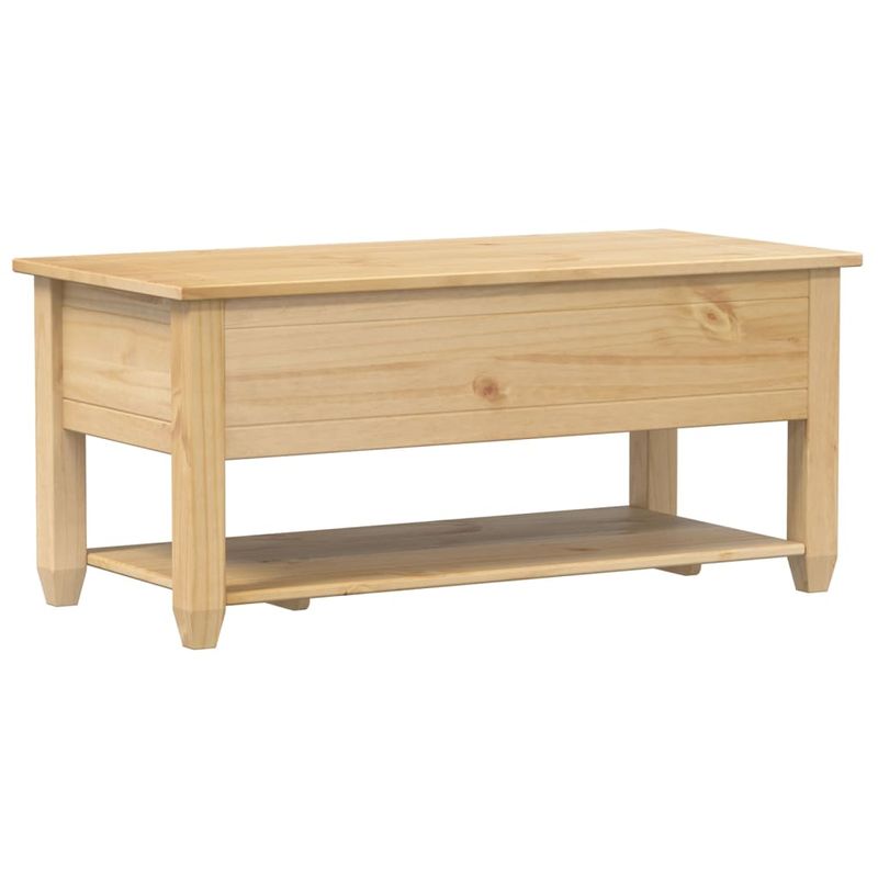Casa si Gradina - Mobilier - Mese si birouri - Masute de cafea - Masuta de cafea cu sertare Corona, 100x48x45 cm, lemn masiv pin - Infinity.ro