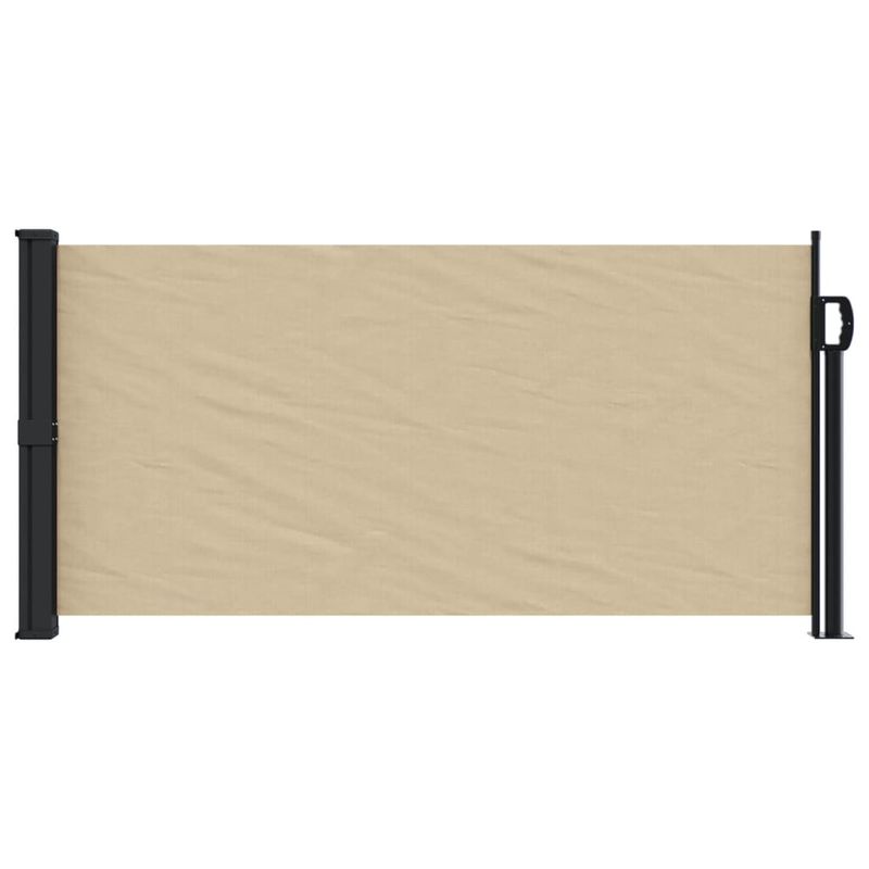 Casa si Gradina - Gradina si terasa - Umbrele si pavilioane - Umbrele - Copertina laterala retractabila, bej, 100x500 cm - Infinity.ro