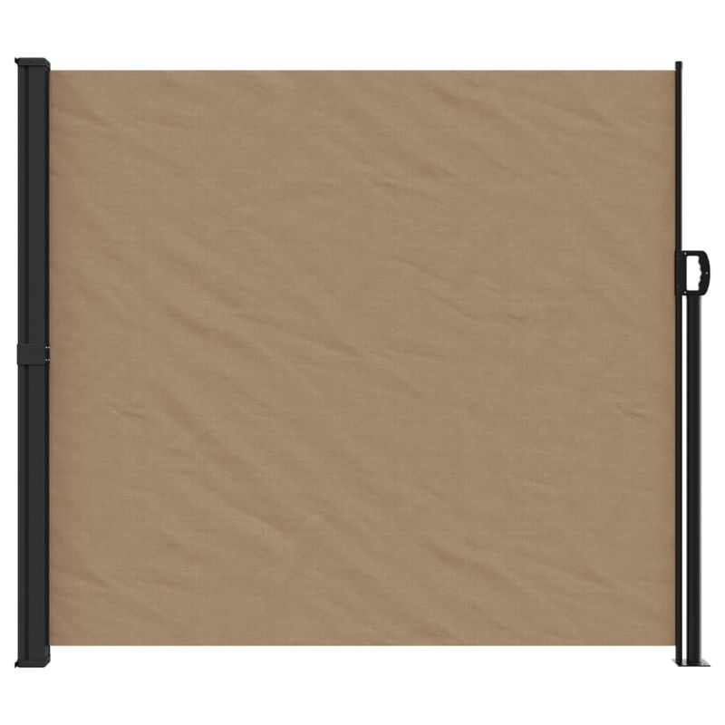 Casa si Gradina - Gradina si terasa - Umbrele si pavilioane - Umbrele - Copertina laterala retractabila, gri taupe, 180x500 cm - Infinity.ro