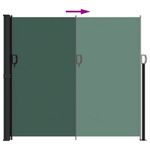 Casa si Gradina - Gradina si terasa - Umbrele si pavilioane - Umbrele - Copertina laterala retractabila, verde inchis, 180x300 cm - Infinity.ro