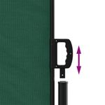 Casa si Gradina - Gradina si terasa - Umbrele si pavilioane - Umbrele - Copertina laterala retractabila, verde inchis, 180x300 cm - Infinity.ro