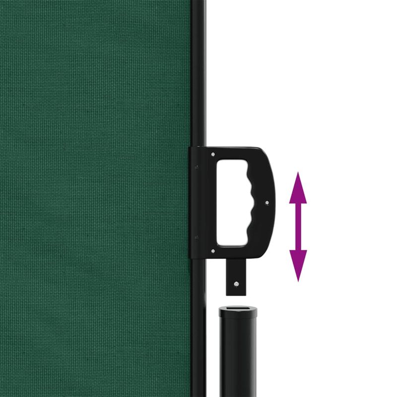 Casa si Gradina - Gradina si terasa - Umbrele si pavilioane - Umbrele - Copertina laterala retractabila, verde inchis, 180x300 cm - Infinity.ro