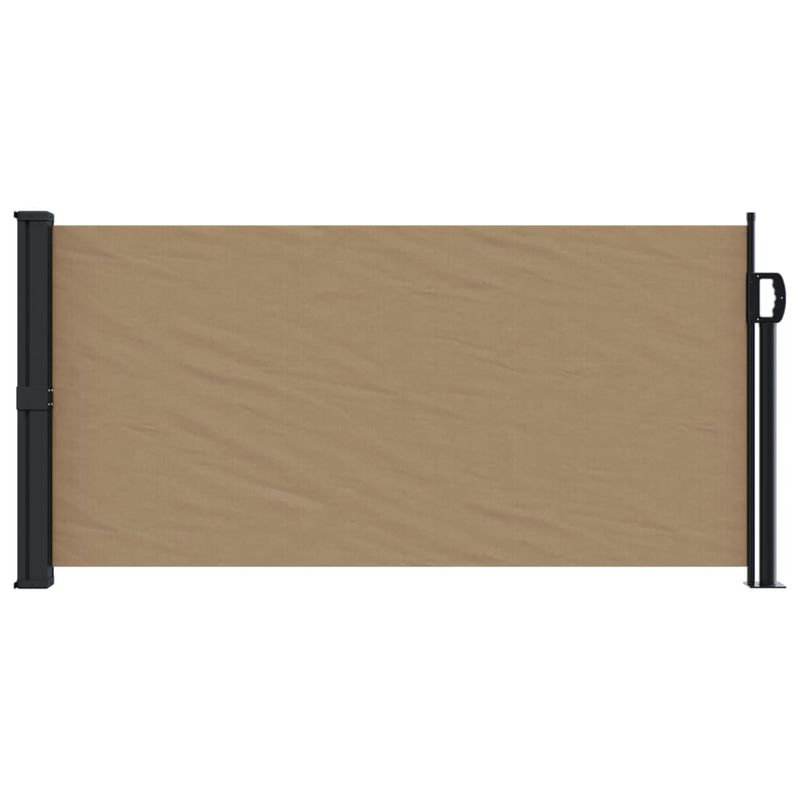 Casa si Gradina - Gradina si terasa - Umbrele si pavilioane - Umbrele - Copertina laterala retractabila, gri taupe, 100x300 cm - Infinity.ro