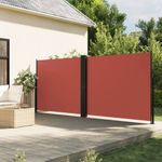Casa si Gradina - Gradina si terasa - Umbrele si pavilioane - Umbrele - Copertina laterala retractabila, caramiziu, 160x1200 cm - Infinity.ro