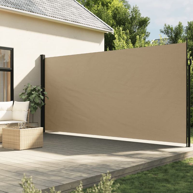 Casa si Gradina - Gradina si terasa - Umbrele si pavilioane - Umbrele - Copertina laterala retractabila, bej, 220x600 cm - Infinity.ro