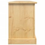 Casa si Gradina - Mobilier - Organizare si depozitare - Organizator incaltaminte - Dulap pantofi "Corona", 99x32x47 cm, lemn masiv de pin - Infinity.ro