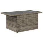 Casa si Gradina - Gradina si terasa - Mobilier exterior - Seturi mobila gradina - Set mobilier gradina cu perne, 6 piese, gri, poliratan - Infinity.ro