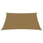 Casa si Gradina - Gradina si terasa - Umbrele si pavilioane - Umbrele - Panza parasolar, gri taupe, 5x6 m, HDPE, 160 g/m² - Infinity.ro