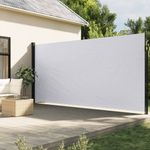 Casa si Gradina - Gradina si terasa - Umbrele si pavilioane - Umbrele - Copertina laterala retractabila, alb, 200x500 cm - Infinity.ro