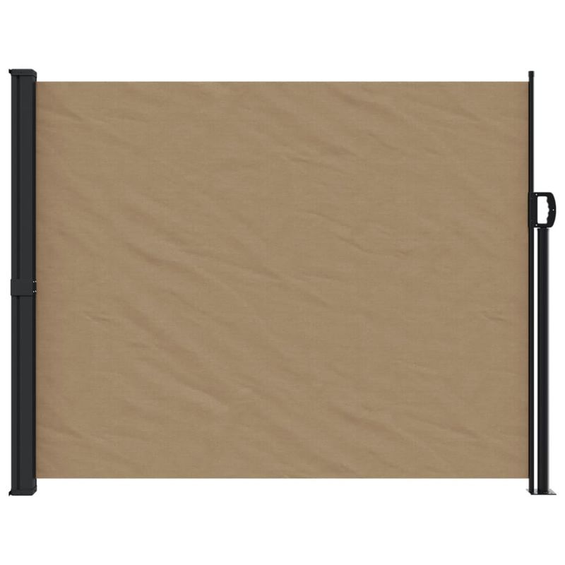 Casa si Gradina - Gradina si terasa - Umbrele si pavilioane - Umbrele - Copertina laterala retractabila, gri taupe, 170x300 cm - Infinity.ro