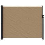 Casa si Gradina - Gradina si terasa - Umbrele si pavilioane - Umbrele - Copertina laterala retractabila, gri taupe, 160x500 cm - Infinity.ro