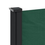 Casa si Gradina - Gradina si terasa - Umbrele si pavilioane - Umbrele - Copertina laterala retractabila, verde inchis, 200x500 cm - Infinity.ro