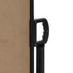Casa si Gradina - Gradina si terasa - Umbrele si pavilioane - Umbrele - Copertina laterala retractabila, gri taupe, 160x500 cm - Infinity.ro