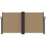 Casa si Gradina - Gradina si terasa - Umbrele si pavilioane - Umbrele - Copertina laterala retractabila, gri taupe, 120 x 600 cm - Infinity.ro