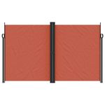 Casa si Gradina - Gradina si terasa - Umbrele si pavilioane - Umbrele - Copertina laterala retractabila, caramiziu, 200x1200 cm - Infinity.ro