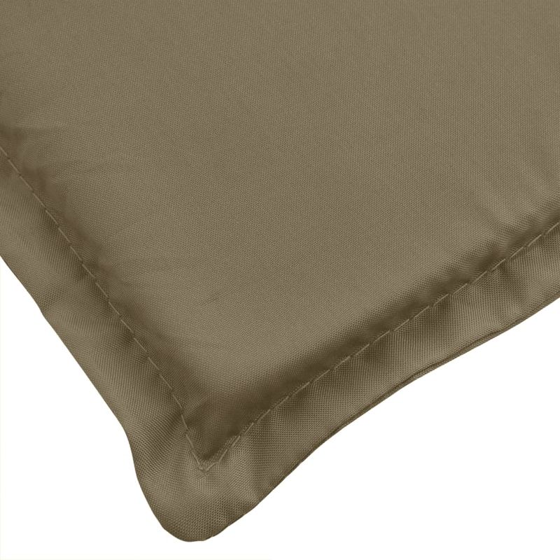 Casa si Gradina - Textile si covoare - Perne si pilote - Perne decorative - Perne scaun cu spatar mic 4 buc. melanj taupe 100x50x4cm textil - Infinity.ro
