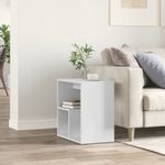 Casa si Gradina - Mobilier - Mese si birouri - Mese living - Masa laterala, alb, 50x30x50 cm, PAL - Infinity.ro