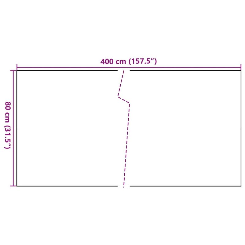 Casa si Gradina - Gradina si terasa - Garduri, panouri si accesorii - Paravan pentru balcon, negru, 400x80 cm, poliratan - Infinity.ro