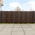 Casa si Gradina - Gradina si terasa - Garduri, panouri si accesorii - Paravan pentru balcon 5 buc. maro si negru 255x19 cm poliratan - Infinity.ro