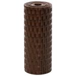 Casa si Gradina - Gradina si terasa - Garduri, panouri si accesorii - Paravan pentru balcon 5 buc. maro si negru 255x19 cm poliratan - Infinity.ro