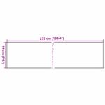 Casa si Gradina - Gradina si terasa - Garduri, panouri si accesorii - Paravan pentru balcon 5 buc. maro si negru 255x19 cm poliratan - Infinity.ro