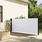 Casa si Gradina - Gradina si terasa - Umbrele si pavilioane - Umbrele - Copertina laterala retractabila, alb, 100x300 cm - Infinity.ro