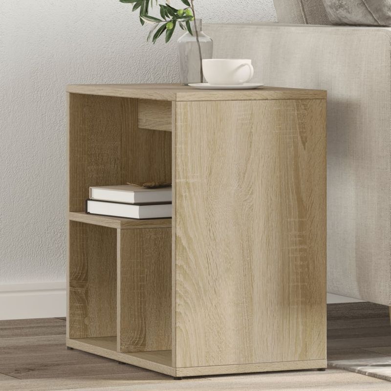 Casa si Gradina - Mobilier - Mese si birouri - Mese living - Masa laterala, 2 buc., stejar sonoma, 50x30x50 cm, lemn - Infinity.ro