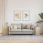 Casa si Gradina - Mobilier - Mese si birouri - Mese living - Masa laterala, 2 buc., stejar sonoma, 50x30x50 cm, lemn - Infinity.ro