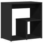 Casa si Gradina - Mobilier - Mese si birouri - Mese living - Masa laterala, negru, 50x30x50 cm, PAL - Infinity.ro
