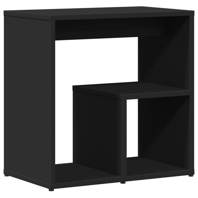 Casa si Gradina - Mobilier - Mese si birouri - Mese living - Masa laterala, negru, 50x30x50 cm, PAL - Infinity.ro