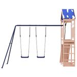 Jucarii, Copii si Bebe - Jucarii si jocuri - Jucarii de exterior - Spatii de joaca si accesorii - Set de joaca pentru exterior, lemn masiv de douglas - Infinity.ro