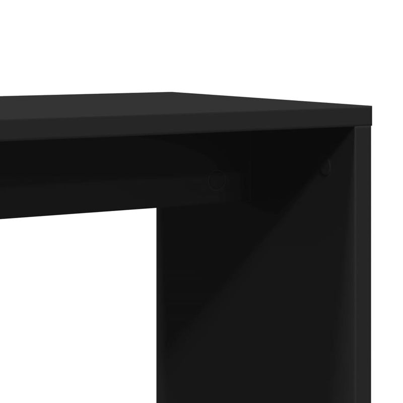 Casa si Gradina - Mobilier - Mese si birouri - Mese living - Masa laterala, negru, 50x30x50 cm, PAL - Infinity.ro