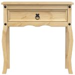 Casa si Gradina - Mobilier - Comode si corpuri - Console - Masuta consola Corona, 73x35x73 cm, lemn masiv de pin - Infinity.ro