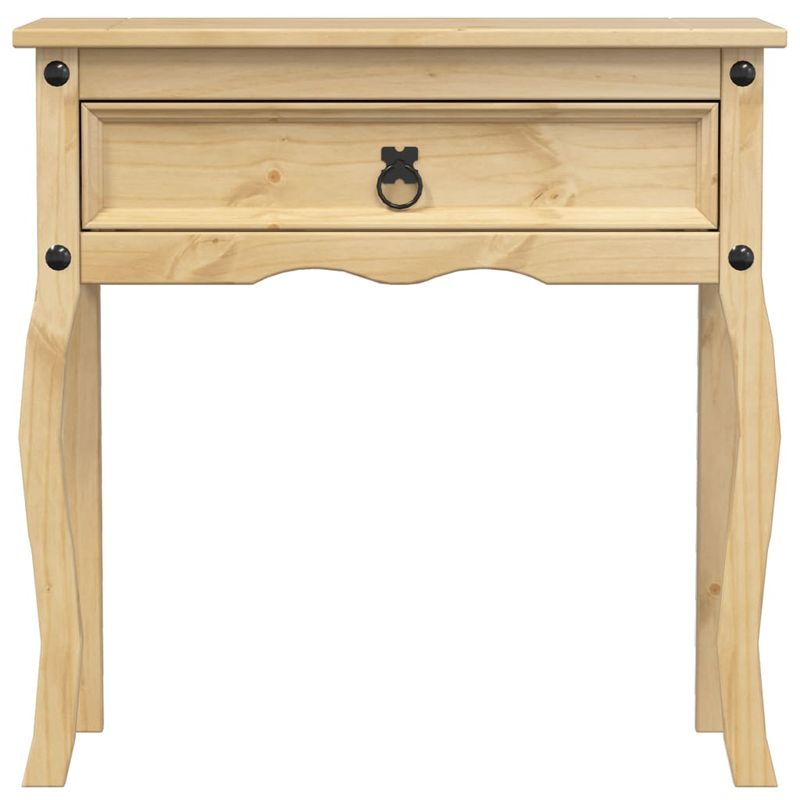 Casa si Gradina - Mobilier - Comode si corpuri - Console - Masuta consola Corona, 73x35x73 cm, lemn masiv de pin - Infinity.ro