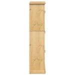 Casa si Gradina - Mobilier - Organizare si depozitare - Organizator incaltaminte - Dulap pantofi "Corona", 99x32x138 cm, lemn masiv de pin - Infinity.ro