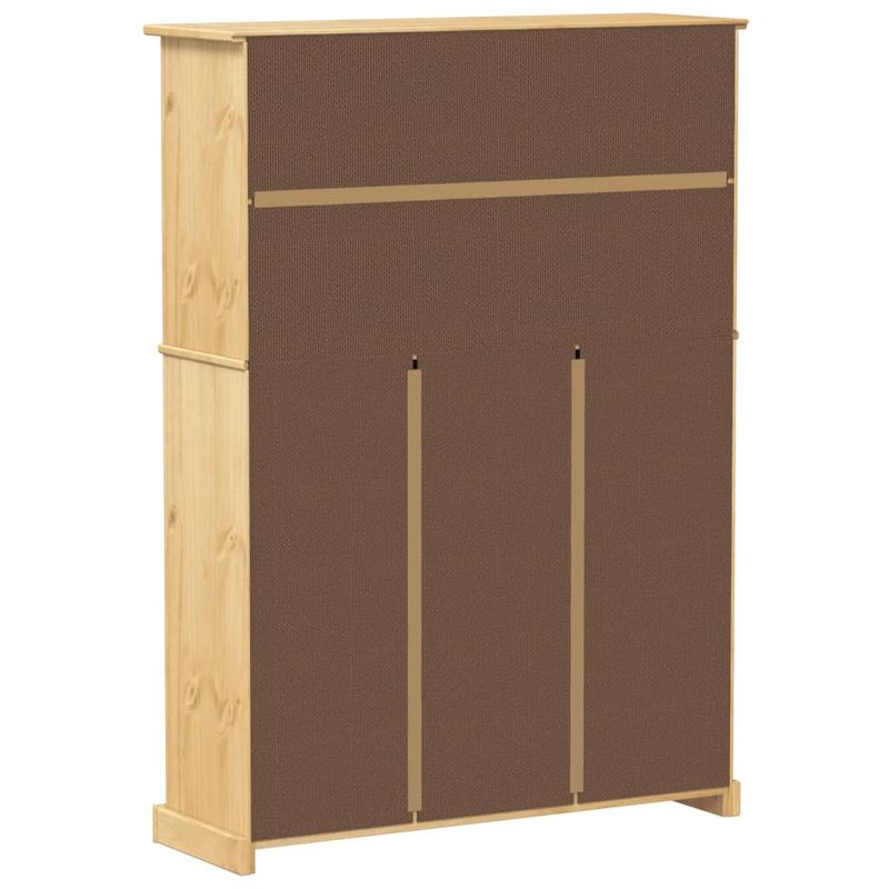 Casa si Gradina - Mobilier - Organizare si depozitare - Organizator incaltaminte - Dulap pantofi "Corona", 99x32x138 cm, lemn masiv de pin - Infinity.ro
