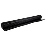 Casa si Gradina - Gradina si terasa - Garduri, panouri si accesorii - Paravan pentru balcon, negru, 400x100 cm, poliratan - Infinity.ro