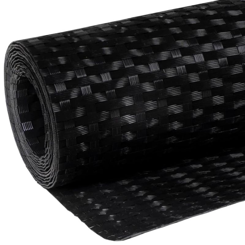 Casa si Gradina - Gradina si terasa - Garduri, panouri si accesorii - Paravan pentru balcon, negru, 400x100 cm, poliratan - Infinity.ro